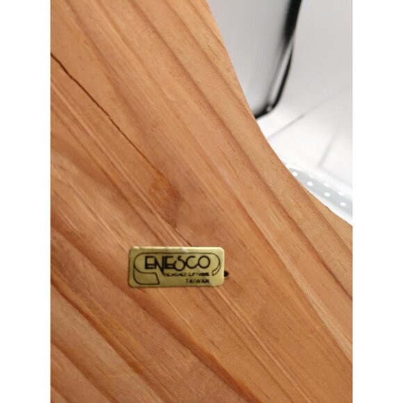 Vintage Enesco Wooden Manger Stable Nativity Scene Handmade 12" X 7" X 5" - Picture 3 of 6